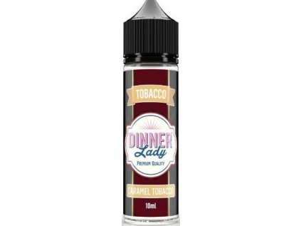 Příchuť Dinner Lady S&V Tobacco 10ml Caramel Tobacco