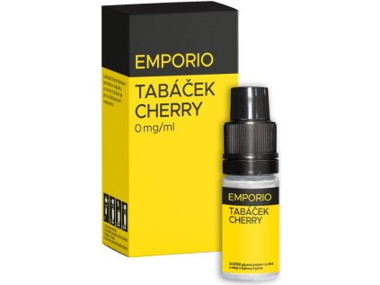Liquid EMPORIO Tabáček - Cherry 10ml - 0mg
