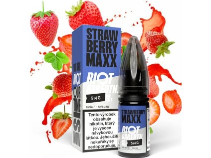 Liquid Riot BAR EDTN Salt Strawberry Maxx (Jahodový energiťák) 10ml-20mg