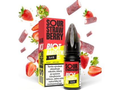 Liquid Riot BAR EDTN Salt Sour Strawberry (Kyselá jahoda) 10ml-20mg