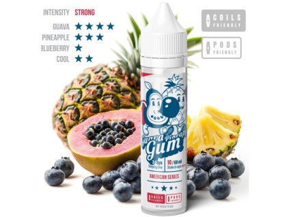 Příchuť Adam´s Vape Shake and Vape 10ml Guava Pineapple Gum