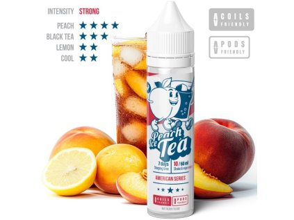 Příchuť Adam´s Vape Shake and Vape 10ml Peach Ice Tea
