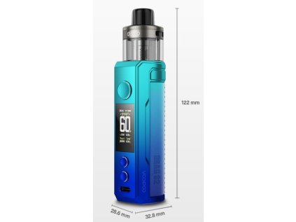VOOPOO Drag S2 Mod Pod 60W grip 2500mAh Retro