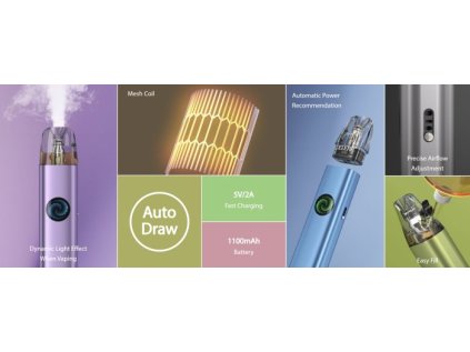 iSmoka-Eleaf iVeni SE elektronická cigareta 1100mAh Green Ripple