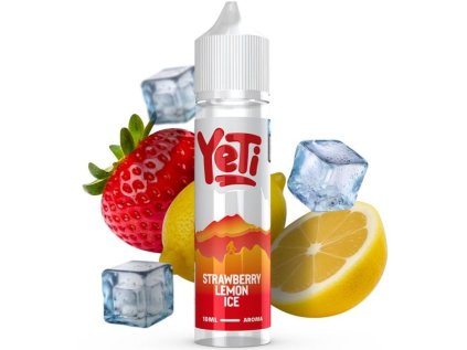 Příchuť Yeti Summit Series S&V 10ml Strawberry Lemon Ice (Ledová jahoda s citronem)