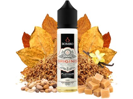 Příchuť Bombo Platinum Tobaccos S&V 15ml Originis (Tabák RY4)