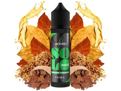 Příchuť Bombo Solo Juice S&V 15ml Virginia Tobacco (Tabák Virginia)