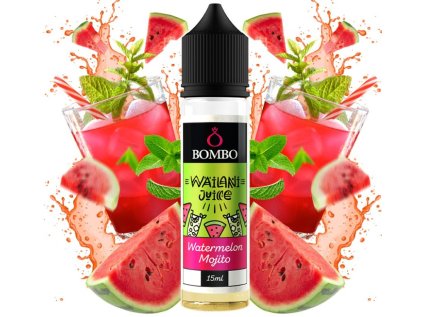 Příchuť Bombo Wailani Juice S&V 15ml Watermelon Mojito (Melounové mojito)