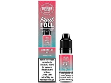 Liquid Dinner Lady BAR SALTS Fruit FULL Watermelon Ice 10ml - 20mg