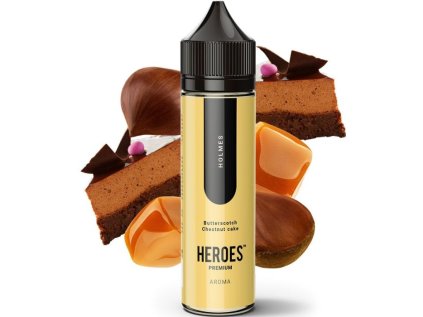 Příchuť ProVape Heroes S&V 10ml: Holmes (Kaštanový koláč a karamela)