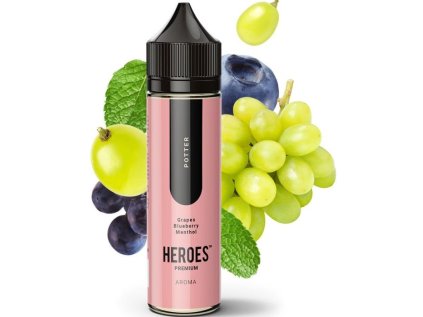 Příchuť ProVape Heroes S&V 10ml: Potter (Hrozny, borůvka, mentol)