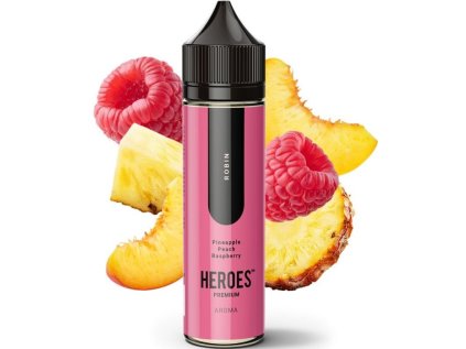 Příchuť ProVape Heroes S&V 10ml: Robin (Ananas, broskev, malina)