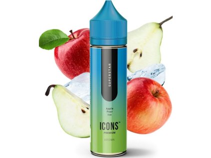 Příchuť ProVape Icons S&V 10ml: Superstar (Ledové jablko a hruška)