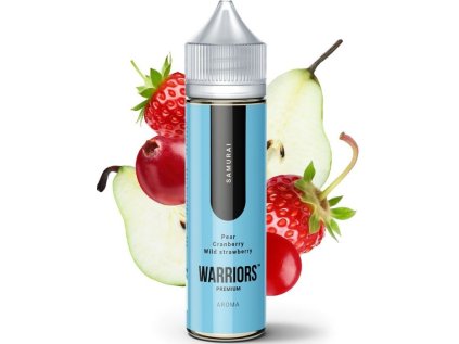 Příchuť ProVape Warriors S&V 10ml: Samurai (Hruška, brusinka, divoká jahoda)