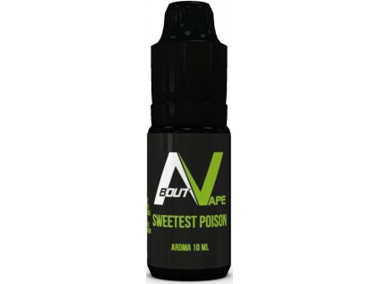 Příchuť About Vape (Bozz) Pure 10ml Sweetest Poison (Broskev, jahoda, jablko borůvka a ananas)