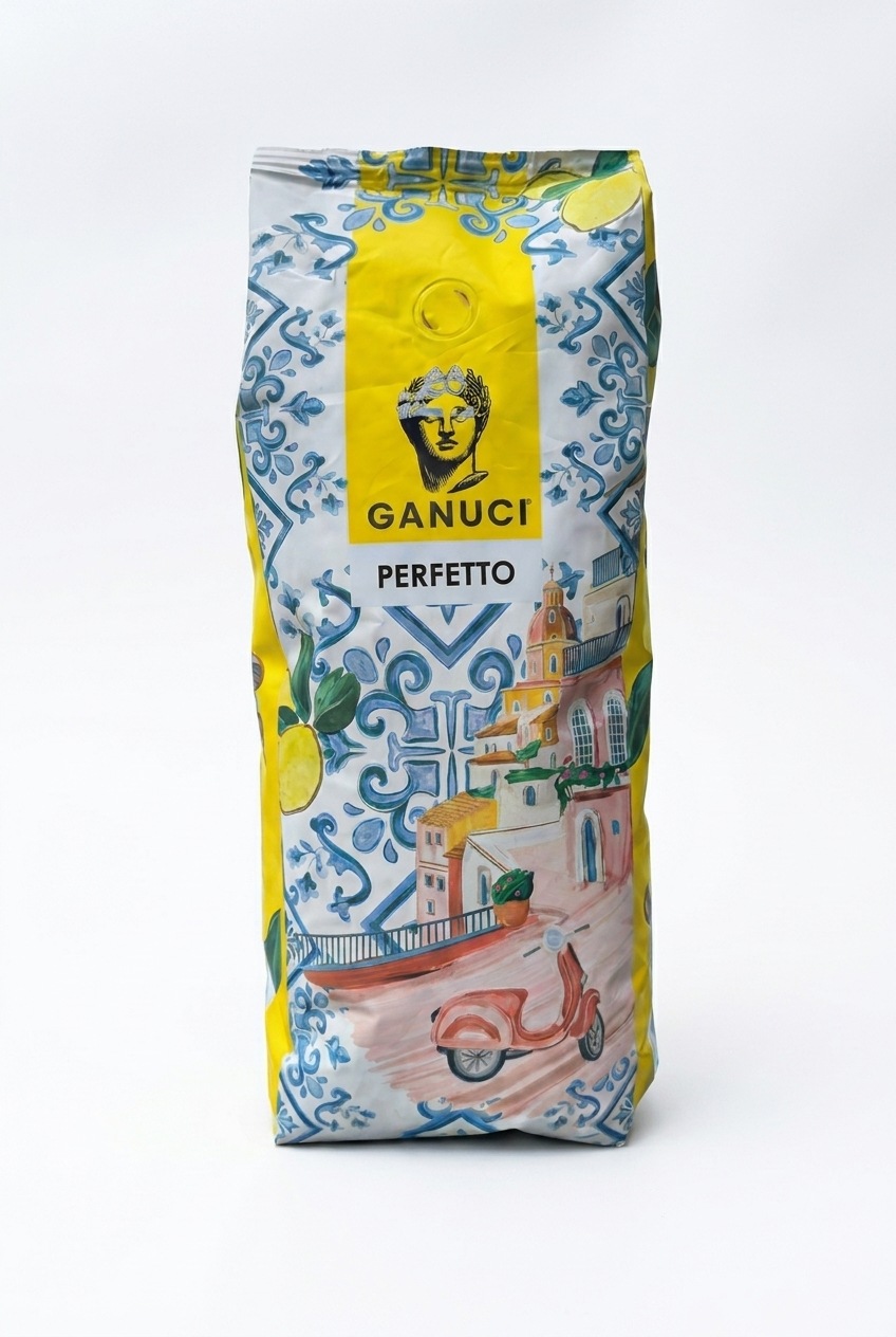 GANUCI Perfetto 100% Arabica zrnková káva pre cold brew