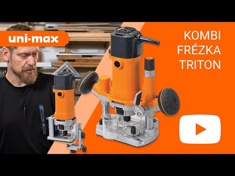 Dílna uni-max - Kombinovaná horní frézka Triton
