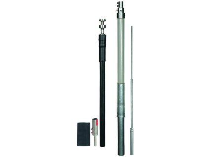 HVI Conductor D 20mm Cu w. support. tube L 4700mm a. air-term. rod L 2500mm -KIT-