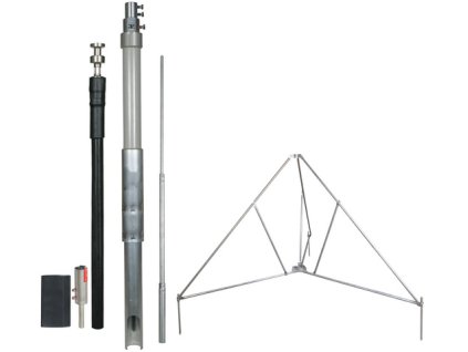HVI Con. D 23mm Cu w. supp. tube L 4700mm air-term. rod L 2500mm and tripod -KIT-