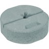 Concrete base C45/55 17 kg f. wedge mount. D337mm H90mm f.air-term. rod D16mm -KIT-