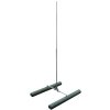 Air-termination rod Al w. base frame f. trapez. roofs D 16/10mm L 2000mm -KIT-