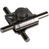 MV clamp StSt f. Rd 8-10mm with hexagon screw and spring washer