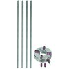 Fixing set for lateral air-term. rods four air-term. rods Al D=10mm L=1030mm