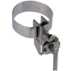 Antenna pipe clamp D 16-168mm StSt w. connection f. Rd 6-8/10 or 4-50mm²