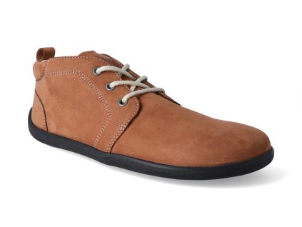 barefoot kotnikova obuv be lenka icon cognac 3