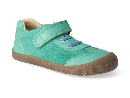 barefoot tenisky koel4kids bernardinho green blue 2