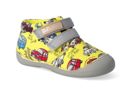 textilni kotnikova obuv d d step c015 976a yellow 2