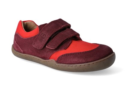 barefoot tenisky skink bio strap cranberry wide 3