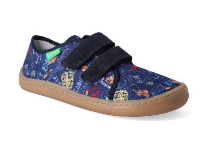 barefoot tenisky froddo bf blue platene 2 3
