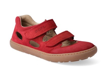 barefoot sandaly koel bernardo red 3