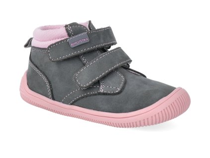 barefoot kotnikova obuv protetika fox grey 2 3