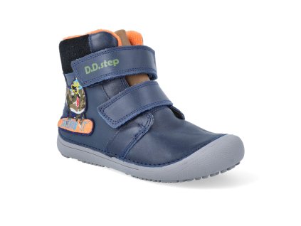 W063 284M barefoot zimni obuv d d step w063 284 royal blue 2 2