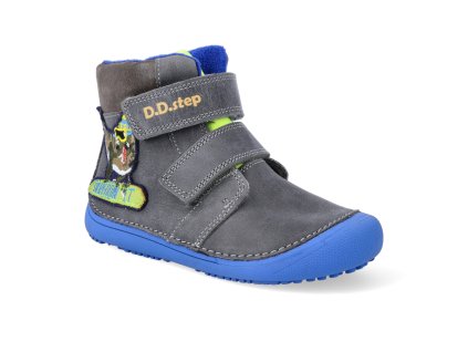 W063 284AM barefoot zimni obuv d d step w063 284a dark grey 4
