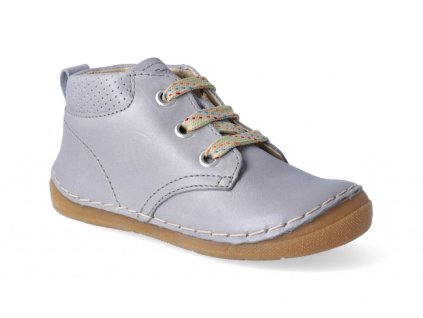 Kotníková obuv Froddo - Flexible Light Grey tkanička