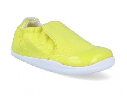 Barefoot capáčky Bobux - Xplorer Scamp Neon žluté vegan