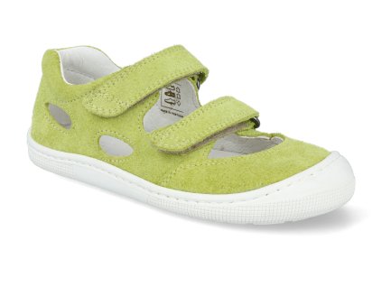 07M018.301 330 barefoot sandalky koel4kids dalila suede lemon 1