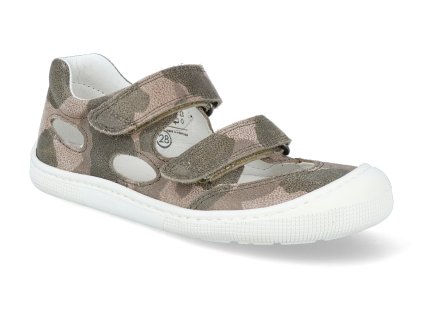 07M018.001 870 barefoot sandalky koel4kids dalila suede taupe 1