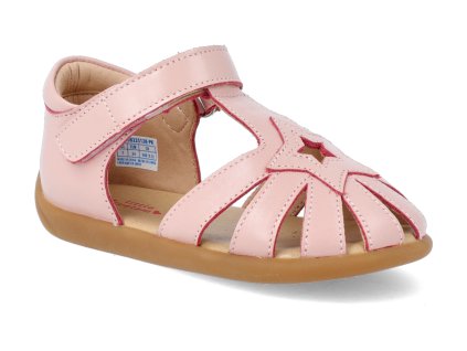 BBB225128 PK barefoot sandalky little blue lamb little star pink ruzove 1