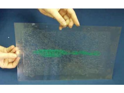 pótragacslap 23x36cm; áttetsző; PAL hoz; (1 pár)