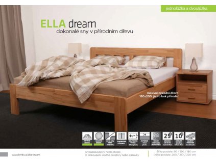 BMB Postel Ella Dream masiv buk