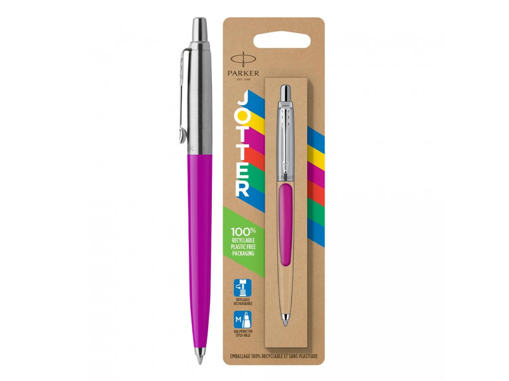 Pero guľôčkové PARKER Jotter Originals Magenta - blister