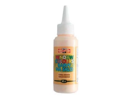 Farba na sklo KOH-I-NOOR 60 ml, svetlo oranžová