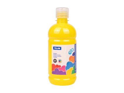 Farba temperová MILAN 500ml žltá