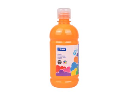 Farba temperová MILAN 500ml oranžová