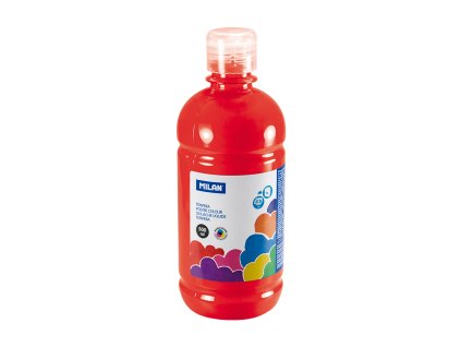 Farba temperová MILAN 500ml červená rumelka