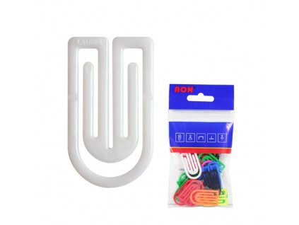 Listové spony plastové 632, oblá, 32 mm (10ks)